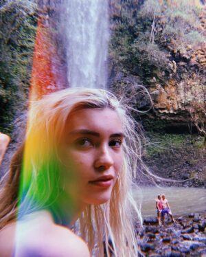 Devin Druid Instagram - kayaked 2 miles and hiked 1 1/2 miles for this