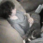 Devin Druid Instagram - my sweet boy Nayla left us yesterday. he was born under my sister's bed when i was 11, and i was holding him as a little kitten when he opened his eyes for the first time. he's been my best friend and my cuddle buddy for years and it kills me to lose him. he provided so much love and comfort to my family and i am so grateful for the memories i have because of him.