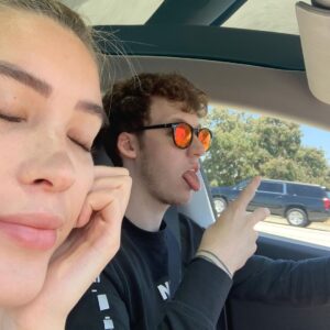 Devin Druid Instagram - apparently there's a 10 photo limit, so that probably spares you all. ive had this best friend join me on all sorts of travels and adventures, trying new foods and binging new shows, for a whole year today. thank you @anniemarie for always being so kind, supportive, encouraging me to create, and teaching me how to love harder than i ever have before. and thanks for sleeping in with me. happy 1 year baby, love u to the moon