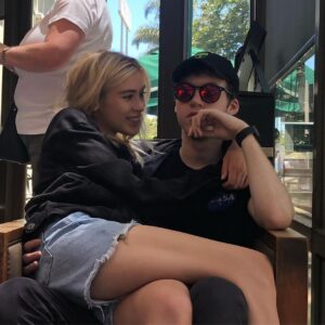 Devin Druid Instagram - apparently there's a 10 photo limit, so that probably spares you all. ive had this best friend join me on all sorts of travels and adventures, trying new foods and binging new shows, for a whole year today. thank you @anniemarie for always being so kind, supportive, encouraging me to create, and teaching me how to love harder than i ever have before. and thanks for sleeping in with me. happy 1 year baby, love u to the moon