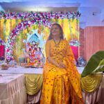 Devoleena Bhattacharjee Instagram - या देवी सर्वभूतेषु विद्यारूपेण संस्थिता नमस्तस्यै नमस्तस्यै नमस्तस्यै नमो नमः॥ May the blessings of Goddess Saraswati fill your life with knowledge and wisdom.✨🙏🏻 #basantpanchami #saraswatipujo #goddessofknowledge #festivalsofindia Mumbai, Maharashtra