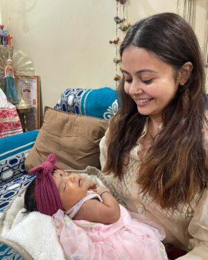 Devoleena Bhattacharjee Instagram - My Lifeline ❤️ 🧿🧿

 #kaashvibhattacharjee #kuhu #niece #grateful #1month
