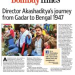 Devoleena Bhattacharjee Instagram - Director Akashaditya’s cinematic journey captivates hearts across the nation! Produced by Satish Pande and Rishabh Pande, his upcoming film is all set for its release. Read all about it in Bombay Times, Delhi Times, and Kolkata Times. #Bengal1947 relasing on 29th March