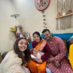 Devoleena Bhattacharjee Instagram - My Lifeline ❤️ 🧿🧿 #kaashvibhattacharjee #kuhu #niece #grateful #1month Gauhati