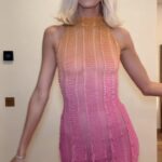 Devon Windsor Instagram - Feeling like a walking sunset in this number