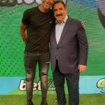 Deyverson Instagram - Hoje foi sensacional encontrar esse fenômeno da comunicação! Muito obrigado pelo convite, @oratinho e @sbt! 😉 SBT - Sistema Brasileiro De Televisão