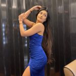 Dhanashree Verma Instagram - She’s got the Friday night blues 💙