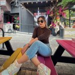 Dhanashree Verma Instagram - Posing casually in my casuals 🚀🤙🏻 my Friday or everyday vibe 🐣 New York City