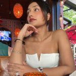 Dhanashree Verma Instagram - Living the Miami life 🌊🌮🤍 Swimwear: @adderyfashionhouse South Beach, Miami, Florida