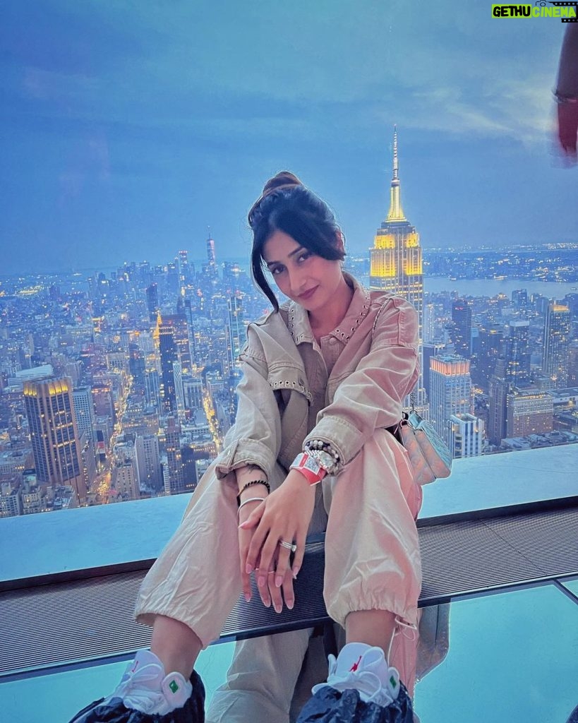 Dhanashree Verma Instagram - When you take Burj khalifa girl to Summit one 🐣 SUMMIT One Vanderbilt