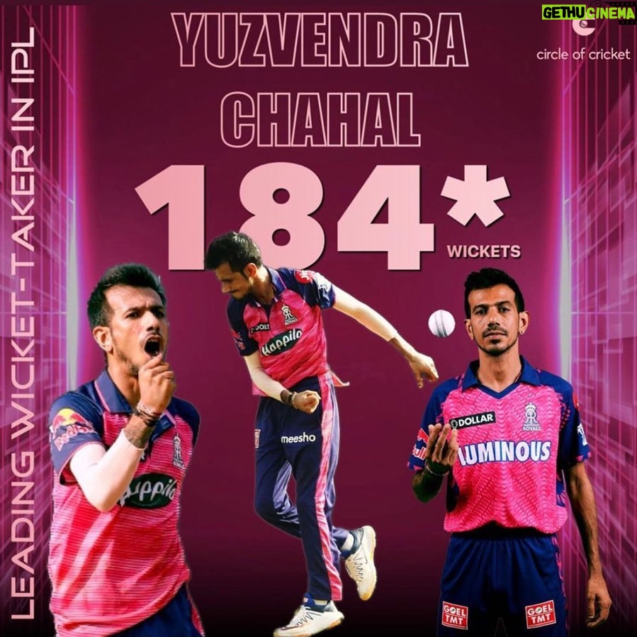 Dhanashree Verma Instagram - You’re a legend Yuzi ♥️ Highest wicket taker in Indian Premiere League 🧿 I always did call you a legend but you would shy away and today I can proudly say that… and this time with a wide smile on your face You’ve given me so much joy today thank you ♥️ Congratulations Yuzvendra Chahal more power to you 🫶🏻