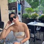 Dhanashree Verma Instagram - Good laughter at great lunch 🫶🏻 West Village, Manhattan