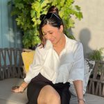 Dhanashree Verma Instagram – Just glow with the flow ☀️