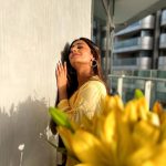Dhanashree Verma Instagram - When a flower doesn’t bloom you fix the environment in which it grows, not the flower 🙏🏻🌻 Word.