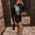 Dhanashree Verma Instagram - Life lately 🥹🥲☕️🤍 Rehearse - Rehab - shoot - Jhalak - lift selfies - repeat Main point yeh hai ki kal aur parso vote daalna hai ♥️♥️