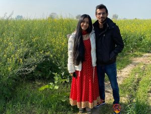 Dhanashree Verma Instagram - "Nature's therapy: a walk in the village 🌞