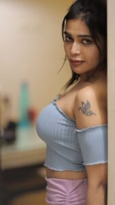 Dharsha Gupta Instagram - 🩵💜 Vc- @dhanush__photography