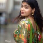 Dharsha Gupta Instagram - 💚❤️ Costume- @poshbridalstudio_ Vc- @sathish_photography49