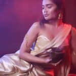 Dharsha Gupta Instagram – ❤️Happy Weekend❤️
Location: @studiocentralchennai
Makeup : @twinkles_richa
Hair: @vinrose_haircraft 
Saree: @_divyakarthika
Jewelry- @new_ideas_fashions
Photo and videos : @shotsbyuv
@the.portrait.culture @im__khalid_
@nav_kriish @sat_narain
 Retouch: @immaculatestudio_
Video edit: @talesbyashif @blackshadowsfotography