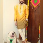 Dheeraj Dhoopar Instagram - My Happy Diwali ♥️ Kurta by my favourite @bharat_reshma