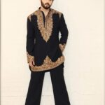 Dheeraj Dhoopar Instagram - Black is back 💣 Wearing : @bharat_reshma