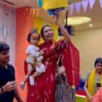 Dheeraj Dhoopar Instagram – My first Janamashtami.. My first dahi handi 🥰