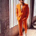Dheeraj Dhoopar Instagram - #Tatlubaaz promotions Day 1 ! 🧡 Styled by : @kmundhe4442 Shoes : @gucci MUA - @sahil_anand_arora