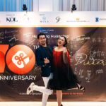 Diana Danielle Instagram - Grateful to have the wonderful Malaysian celebrity couple, Farid Kamil and Diana Danielle, to join us for Kunkwan’s 10th Anniversary Gala Night! @dianadanielleb @faridkamilz Diana, my devoted Mandarin learning student, graced us with a soulful performance that not only melted hearts but also showcased her mesmerizing talent and unwavering dedication. Keep learning, keep impressing, and here’s to more magical moments together! 🎤✨ #KunkwanAnniversary #CelebrityGuests #FaridKamil #DianaDanielle #CelebrityCouple #MandarinJourney The Rome Garden