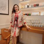 Diana Danielle Instagram - Celebrating @diptyque store opening at Pavilion Damansara, what a beautiful interior! Influenced by the traditional Malay culture with a blend of refined French elegance ✨ @kensapothecary Fun fact: I ran into a random store and bought this outfit 10 mins before the event 🤭 that’s what happens when you don’t plan your week mindfully! Do you like my last minute outfit though?