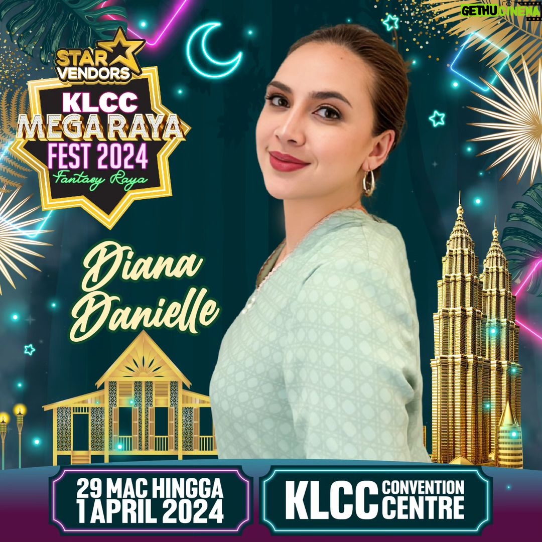 Diana Danielle Instagram - Temui @dianadanielleb dan selebriti-selebriti yang lain di Festival NO 1 Negara , Starvendors KLCC Mega Raya Fest di KL CONVENTION CENTRE! KLCC tau!!ย ๐๐๐๐๐๐๐๐๐๐๐ ๐๐๐๐ ๐๐๐๐ ๐๐๐๐ ๐
๐๐๐ ๐๐๐4 ๐ญ๐ฌ๐บ๐ป๐ฐ๐ฝ๐จ๐ณ ๐ต๐.๐ญ ๐ต๐ฌ๐ฎ๐จ๐น๐จ ๐จ๐ต๐ซ๐จ ๐ซ๐จ๐ฏ ๐ฉ๐ฌ๐น๐บ๐ฌ๐ซ๐ฐ๐จ? ๐ ๐๐ฆ๐จ๐ ๐๐๐๐๐๐ ๐ฃ๐๐ฅ๐๐จ๐ ๐! Jom bersama 50 ๐๐ฒ๐น๐ฒ๐ฏ๐ฟ๐ถ๐๐ถ kesayangan anda di ๐บ๐ป๐จ๐น๐ฝ๐ฌ๐ต๐ซ๐ถ๐น๐บ ๐ฒ๐ณ๐ช๐ช ๐ด๐ฌ๐ฎ๐จ ๐น๐จ๐๐จ ๐ญ๐ฌ๐บ๐ป 2024. Pelbagai produk fesyen, kecantikkan , kesihatan, kelengkapan raya dan banyak lagi menanti anda! ๐ข ๐ฒ๐ผ๐จ๐ณ๐จ ๐ณ๐ผ๐ด๐ท๐ผ๐น ๐ช๐ถ๐ต๐ฝ๐ฌ๐ต๐ป๐ฐ๐ถ๐ต ๐ช๐ฌ๐ต๐ป๐ฌ๐น ๐ฒ๐ณ๐ช๐ช ๐ 29, 30, 31 Mac hingga 1 April 2024ย ๐ +6018-372 2977 HQย ๐๐๐ฅ๐๐๐ ๐๐ข ๐๐ค๐ญ๐ข๐ฏ๐ข๐ญ๐ข ๐ฒ๐๐ง๐ ๐๐ค๐๐ง ๐๐๐ซ๐ฅ๐๐ง๐ ๐ฌ๐ฎ๐ง๐ ย ๐๐๐ง๐ญ๐ข๐ค๐๐ง ๐๐๐๐ข๐๐ก-๐ก๐๐๐ข๐๐ก ๐๐๐ฏ๐จ๐ ๐๐ฎ๐ฉ๐ซ๐ข๐ฌ๐!ย ๐ Hadiah misteri bagi setiap pendaftaran yang terpilihย ๐ Special Gift dari Vendor-vendor ๐ Cabutan bertuah ๐ Mini games and stage activities ๐ท๐๐๐๐๐๐-๐๐๐๐๐๐๐ ๐๐๐๐๐๐๐ ๐ฏ๐๐๐๐ ๐ซ๐๐๐๐ซ๐๐๐! ๐ Masuk adalah percumaย ๐ Artist back to back 24 back ๐ Demo Masakan & Fashion show ๐ Meet & Greet Bersama selebriti Official Location @klccconventioncentreย UNTUK MAKLUMAT LANJUT SILA HUBUNGI ๐ฒZUE tel +6012-343 6988 ๐ฒSHASHA tel +6018-372 2977 ๐๐๐ผ๐๐๐๐๐ฟ๐๐๐ ๐๐ผ๐๐๐ ๐๐๐๐ผ!! #starvendors #starvendorsklccmegarayafest2024 #megaraya #klcc #festivalno1 KLCC Convention Centre