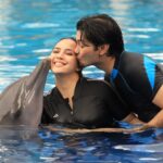 Diana Danielle Instagram - Unforgettable experience with Simba the dolphin at the @balimarinepark with my little family 🥲 The kids were so happy!!! Don’t miss this spot when you’re down in Bali - up close and personal with these sweet & intelligent creatures. Thank you for the memorable moments @balimarinepark, and #romantikaastro & @cogearproductions for setting up a special slot for us to enjoy Bali like we’ve never done before ❤️🤝