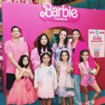 Diana Danielle Instagram - Come on Barbie, let’s go Barbie! A late post but surely an unforgettable and fun afternoon for us at the @barbie premiere, Aurora was so dolled up and ready wearing @lylamod