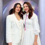 Diana Danielle Instagram - Look who I bumped into! 😍 @raisa6690 I nearly dropped when I saw her at the Lancôme event, I somehow didn’t even know she was making an appearance! This made my week 👌💅🏻