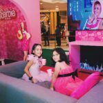 Diana Danielle Instagram - Come on Barbie, let’s go Barbie! A late post but surely an unforgettable and fun afternoon for us at the @barbie premiere, Aurora was so dolled up and ready wearing @lylamod