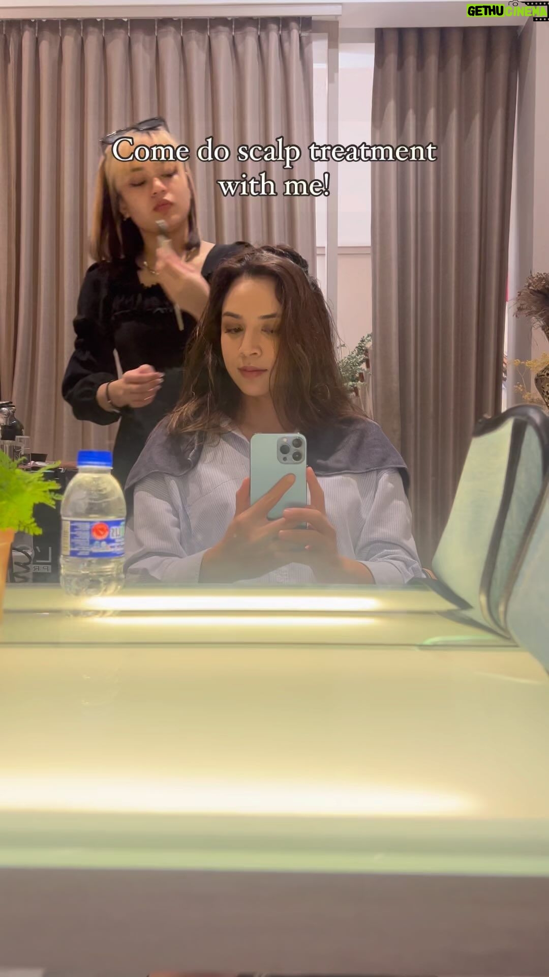 Diana Danielle Instagram - To my cosy spot at @mikogalere Pavilion KL! Scalp treatment ni essential if you often use hair products because those can result to oily and itchy scalp so it’s a must for me. My head feels a lot lighter and so much easier to manage 🤝 Thank you Yang my love ❤️