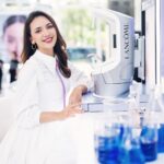 Diana Danielle Instagram - Slide for more snaps from the Lancôme #skinscienceclub 🌟 Outfit by @codesbytone styled by @san_singh7