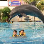 Diana Danielle Instagram - Unforgettable experience with Simba the dolphin at the @balimarinepark with my little family 🥲 The kids were so happy!!! Don’t miss this spot when you’re down in Bali - up close and personal with these sweet & intelligent creatures. Thank you for the memorable moments @balimarinepark, and #romantikaastro & @cogearproductions for setting up a special slot for us to enjoy Bali like we’ve never done before ❤️🤝