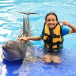 Diana Danielle Instagram - Unforgettable experience with Simba the dolphin at the @balimarinepark with my little family 🥲 The kids were so happy!!! Don’t miss this spot when you’re down in Bali - up close and personal with these sweet & intelligent creatures. Thank you for the memorable moments @balimarinepark, and #romantikaastro & @cogearproductions for setting up a special slot for us to enjoy Bali like we’ve never done before ❤️🤝