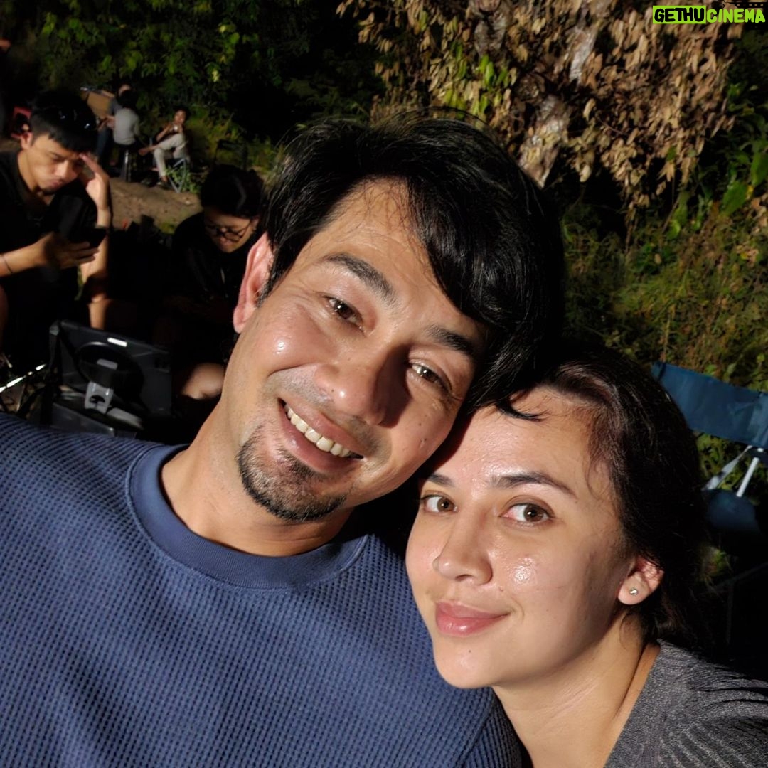 Diana Danielle Instagram - Pertama kali kami di gandingkan bagi mempesonakan layar sebagai Jusoh dan Asmara di film BARAN.. Pantai Murni, Yan, Kedah