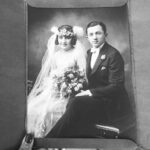 Dianna Agron Instagram - My great-grandparents, Jack and Edith, on their wedding day, April 15th, 1923. ⁣ ⁣ Jack Agron, the son of Hillel Agronsky and Sonya Chenikoff. Edith Kohn, the daughter of Solomon Kohn and Ida Ana Miller. ⁣ Love, more love. ⁣ 🤍⁣
