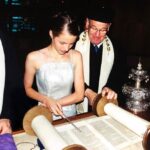 Dianna Agron Instagram - Figured I could go for a midnight quarantine stroll down Bat Mitzvah memory lane. Chag Sameach ✌🏼
