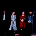 Dianna Agron Instagram - I was thrilled to help kick off this season of Selected Shorts, celebrating the work of Joyce Carol Oates & Etgar Keret last night at Symphony Space. An absolutely delightful evening.