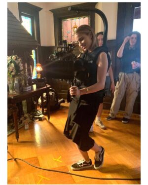 Dianna Agron Instagram - Learning on the job.