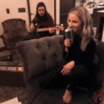 Dianna Agron Instagram - Earlier this year during our first rehearsal of this @nancysinatra & Lee Hazlewood song that I love. Missing these talented humans. A few have albums coming out later this year, one has has a kickstarter up & running to fund his very first. I just donated & you can too. Head to @thejefferymiller for more details... 🎺
