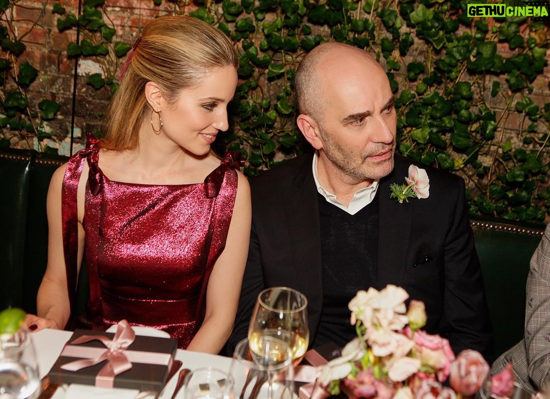 Dianna Agron Instagram - Although I’m not sure what conversation we were in the middle of, I do know that this look of love is true. Your friendship has always been a gift. I loved celebrating you last night FV. ❤️
