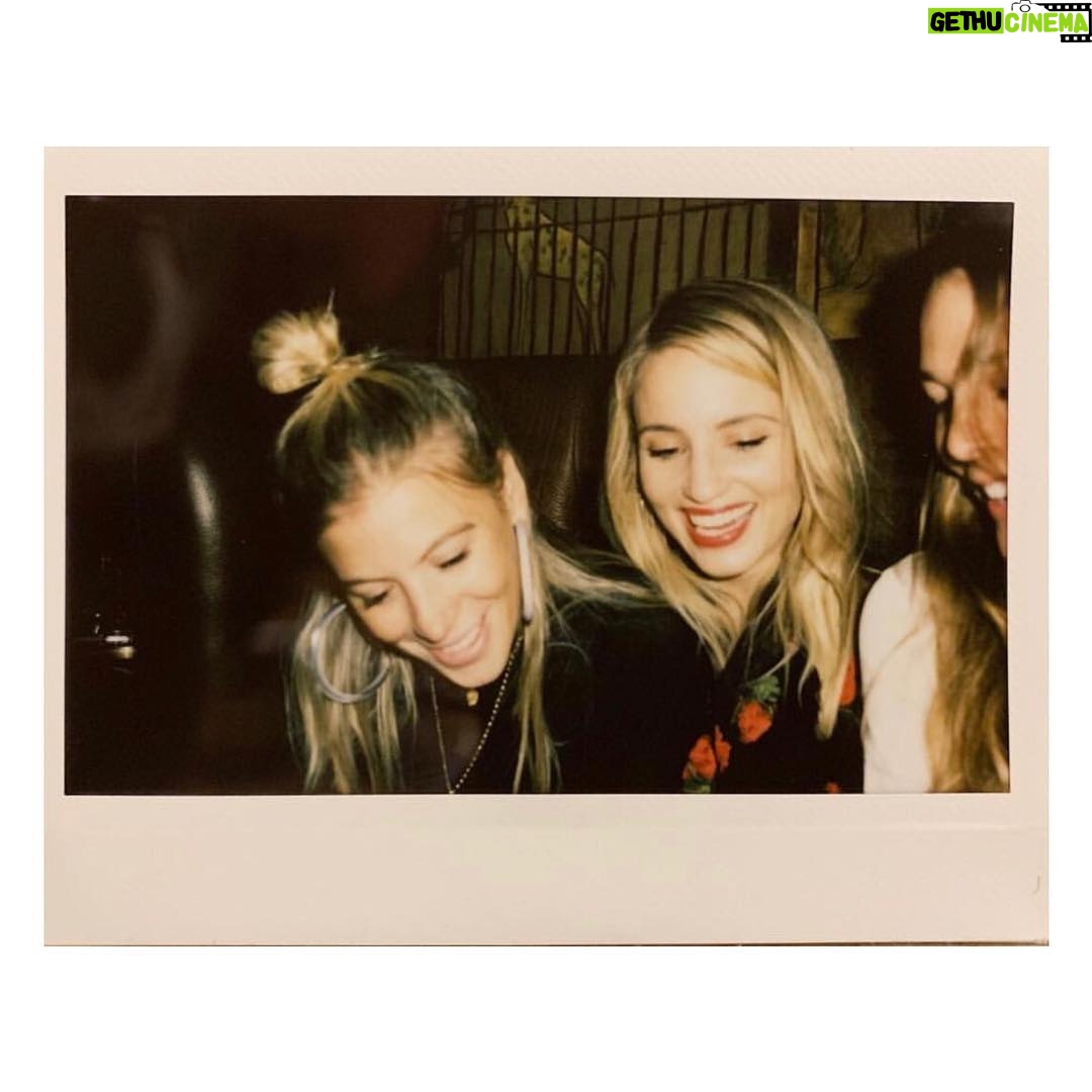 Dianna Agron Instagram - Post show cuddle with these two ❤️