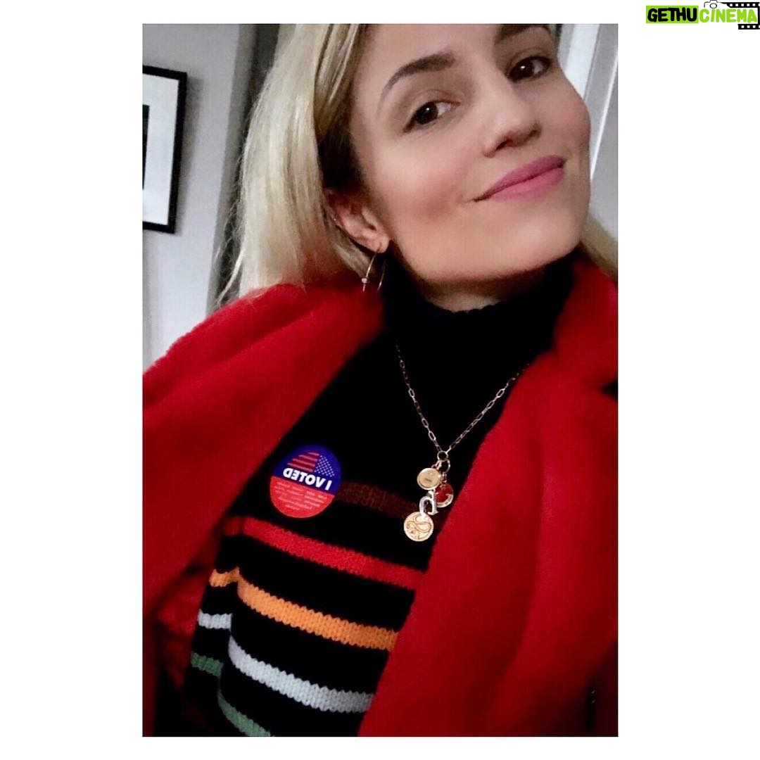 Dianna Agron Instagram - November is coming, it’s practically here. Remember, remember... #absenteeballot