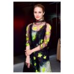 Dianna Agron Instagram - spring flowers 💚 night out with Prada