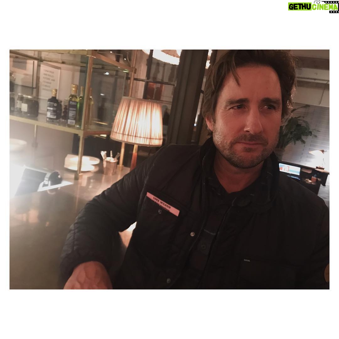 Dianna Agron Instagram - Had the privilege of directing this wonder human today. Luke Wilson is my new hero. #BERLINILOVEYOU