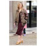Dianna Agron Instagram – Thank you @miumiu. Trips to Paris are more fun with you. 💜💜